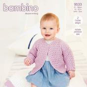 Stylecraft Bambino DK Crochet Pattern (9533)