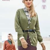 Stylecraft Highland Heathers DK Knitting Pattern (9864) image