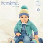 Stylecraft Bambino DK Knitting Pattern (9757) image