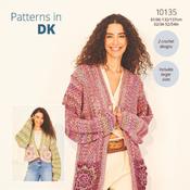 Stylecraft Colour Burst DK Crochet Pattern (10135) image