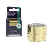 Mirror Mosaic Self Adhesive Roll - Gold 10mm
