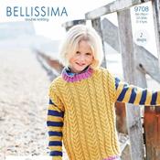Stylecraft Bellissima DK Knitting Pattern (9708) image