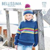 Stylecraft Bellissima DK Knitting Pattern (9705) image