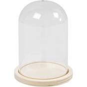 Bell Jar On Wooden Base image