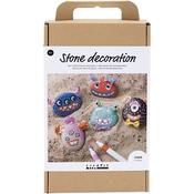 Mini Monster Stone Decorating Kit