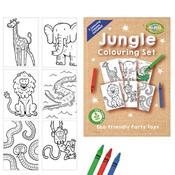 Eco Jungle A6 Colouring Sets