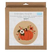 Embroidery Hoop Pumpkin image
