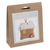Make Your Own Felt Decoration Gingerbread House
