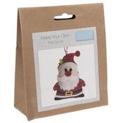 Make Your Own Felt Decoration Santa