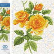 Yellow Rose Bouquet Diamond Painting Artwork Kit