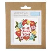 Counted Cross Stitch Mini Home Sweet Home image