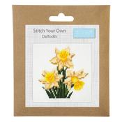 Counted Cross Stitch Mini Daffodil image
