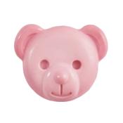 Pink Teddy Buttons 15mm image