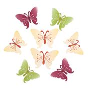 Embellishments Summer Butterflies Pk of 8 image
