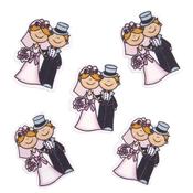 Embellishments Wedding Couple Pack of 5