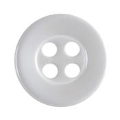 White Buttons 11.25mm Pk 13