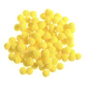 Embellishments Yellow PomPoms 6mm image