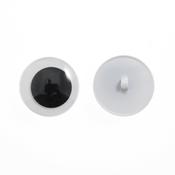 Sew On Googly Eyes Pair 25mm