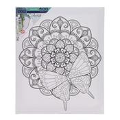 Canvas - Butterfly 250mm x 300mm image