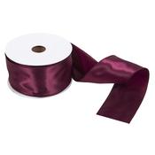 Wire Edged Satin Ribbon 63mm