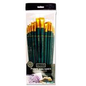 Icon Paint Brushes for Professionals 12pk