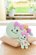 Stylecraft Chenille Crochet Voodoo Doll Cushion and Plushie 10245
