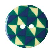 Geometric Design Button 22.5mm 2pk image