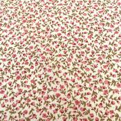 Poplin Fabric Rose and Hubble Pink