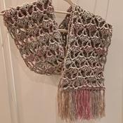 Hand Crochet Merino Blend Scarves by Mona Handicrafts image