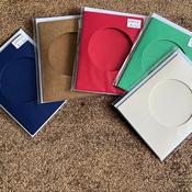 Cross Stitch Card Covers and envelopes