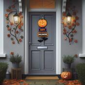 Halloween Sign to Craft in Crystal Art image