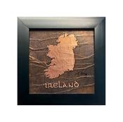 Polished Copper Ireland Frame (Square)