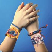 Stitch and Angel Crystal Art Friendship bracelets image