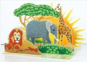 Craft Buddy Crystal Art Buildable 3D Scene Kit - African Safari -order only