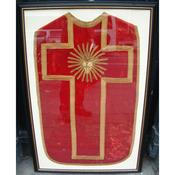 Framed Red vestment