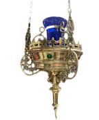 Sanctuary lamp blue light image