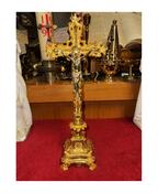Gold Table Crucifix