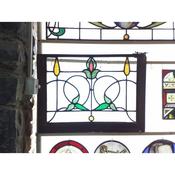 4 Glass panells