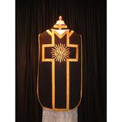 Black and gold vestment and stole