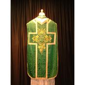 Green demask chasuble