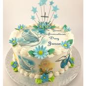 (4) Cake picture top &amp;amp; picture side image