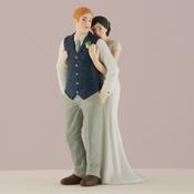 Bride &amp;amp; Groom Cake Topper 12