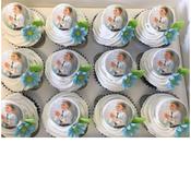 (6) Box of 12 Communion cupcakes image