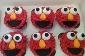 Elmo Cupcakes image