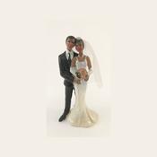 Bride &amp;amp; Groom Cake Topper 1 image