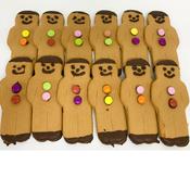 Box of gingerbread men 12 image