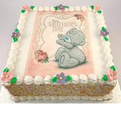 Mothers Day Picture Top cake