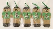 St Patrick’s day gingerbread men