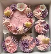 Bento Birthday Cake &amp;amp; Cupcake Gift Box