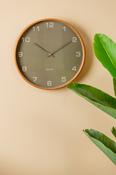 Belle Numbers Moss Wall Clock